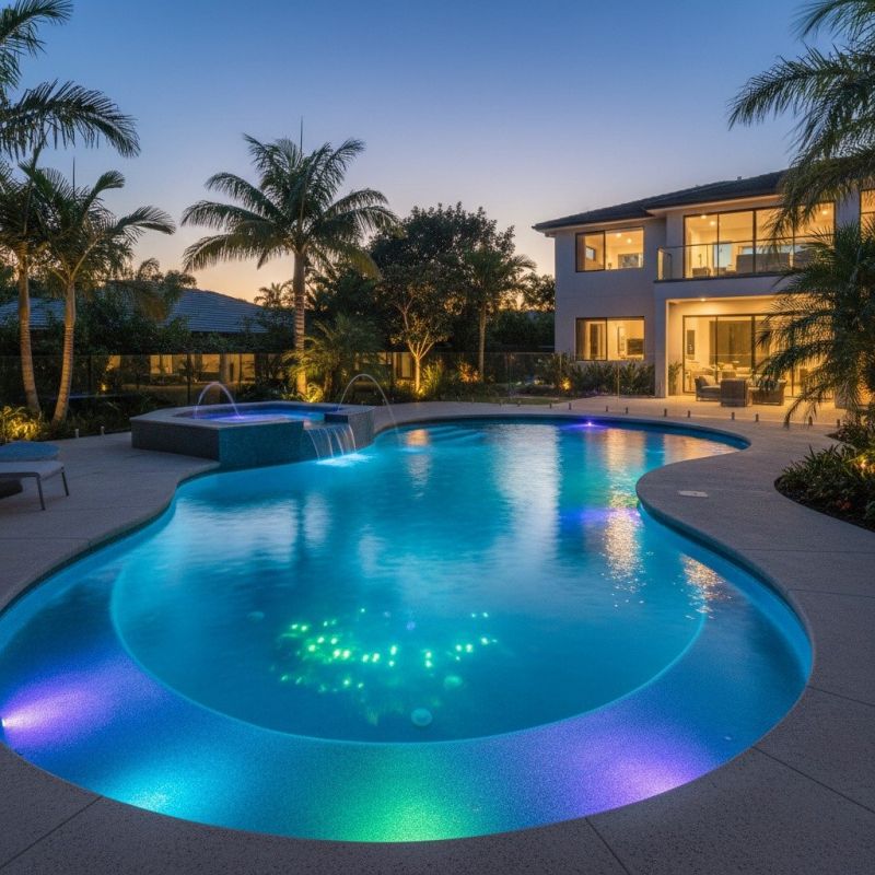 Pool Area Lighting