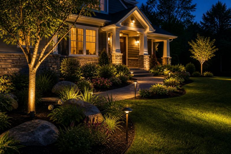 Driveway Lighting Installation in Overland Park, KS